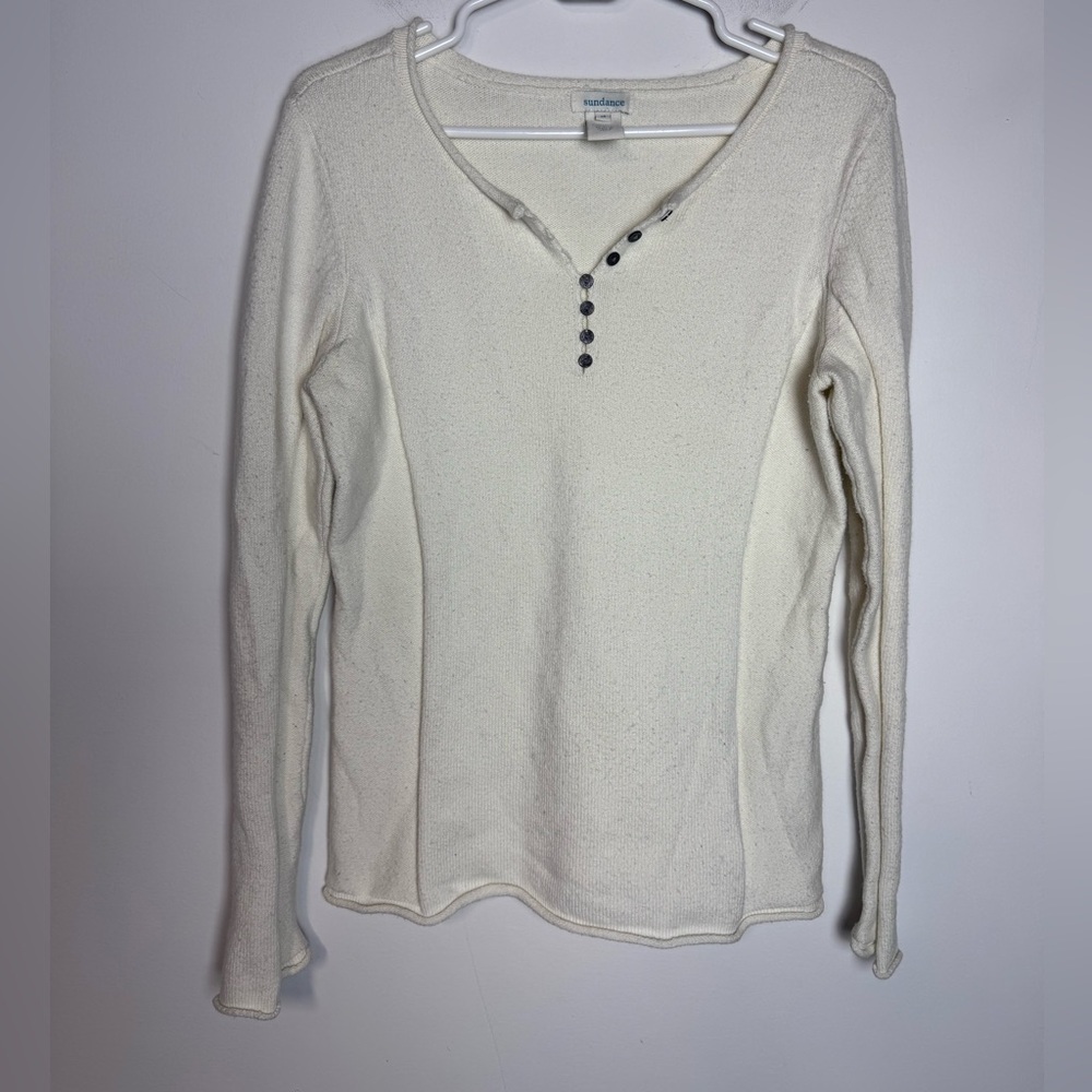 Sundance knit Henley medium
